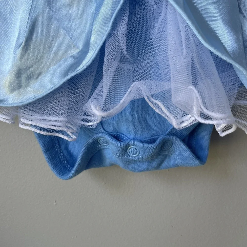 Disney Baby‎ Cinderella Baby Girl Costume Blue Halloween Size 12-18 Months